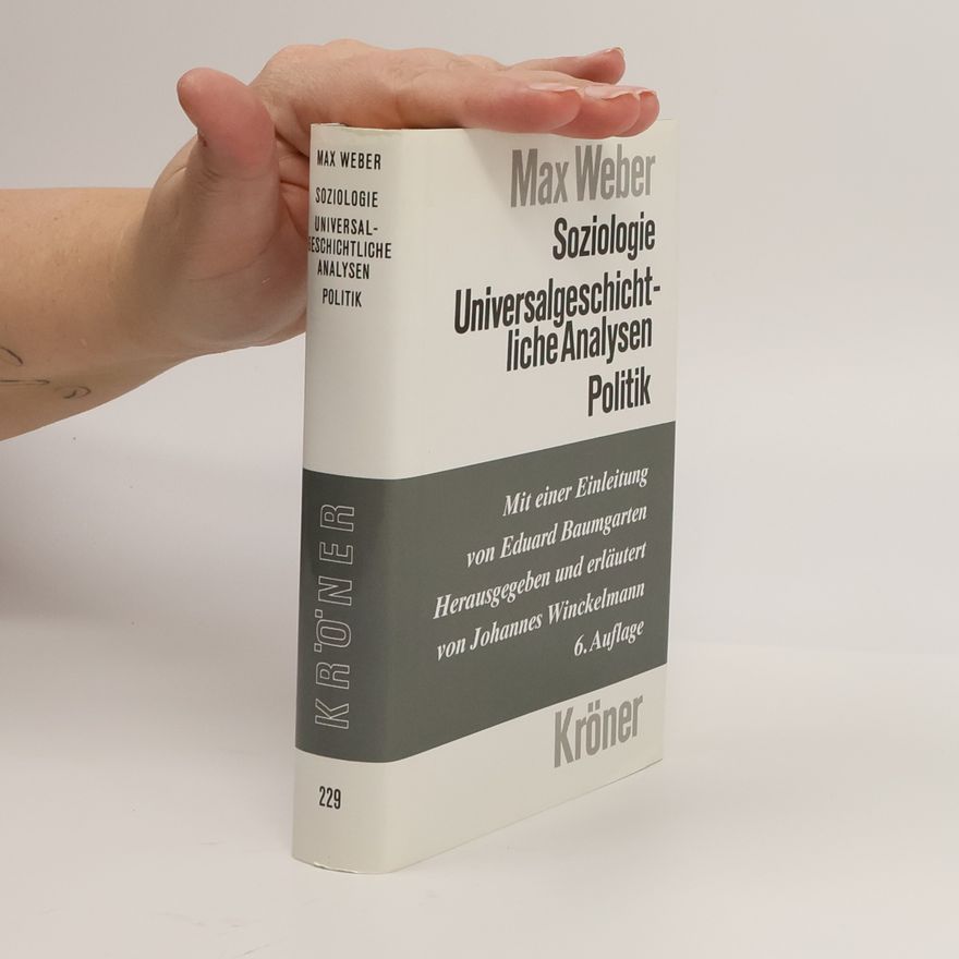 Max Weber Soziologie