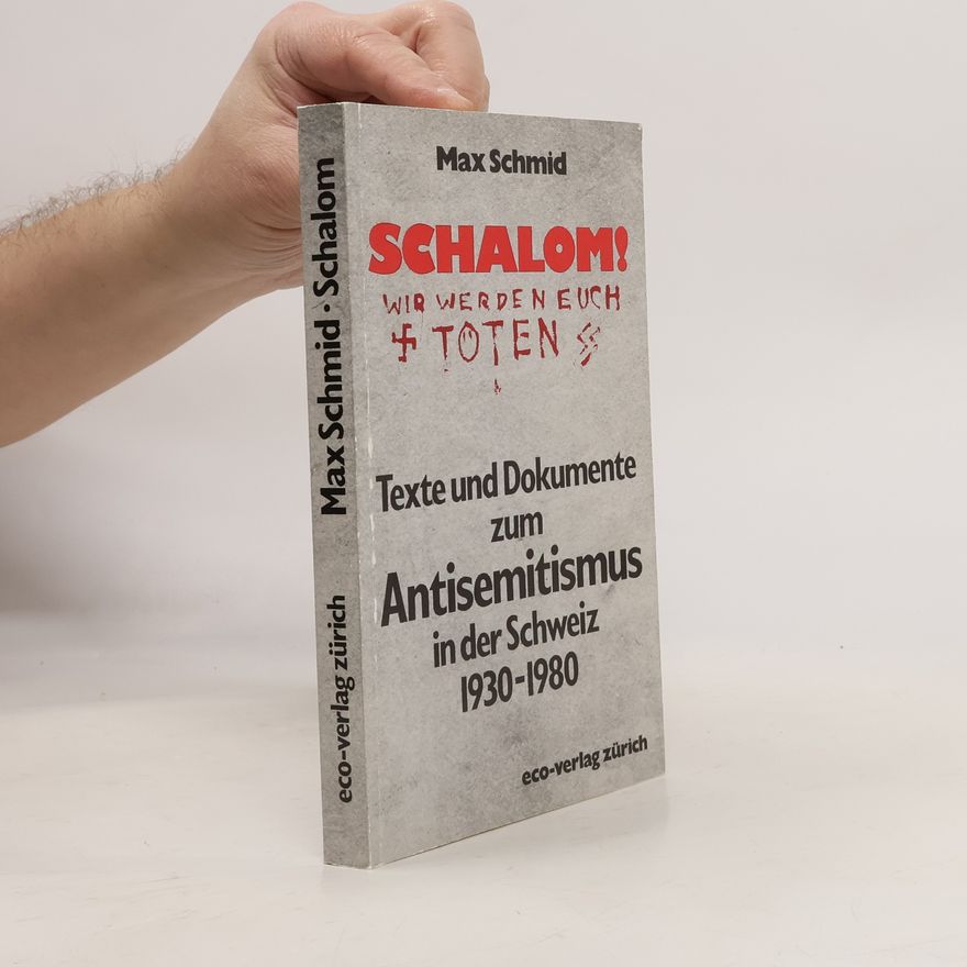 Max Schmid Schalom! wir werden euch toten!