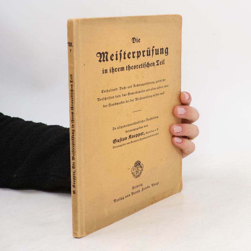 Gustav Koepper Die Werkstatt