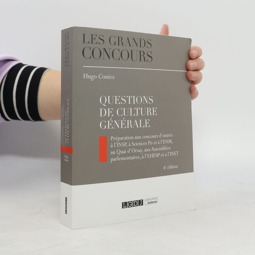 Hugo Coniez Questions de culture générale