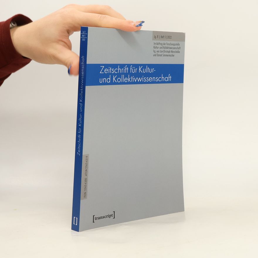 Jan-Christoph Marschelke Zeitschrift für Kultur- und Kollektivwissenschaft