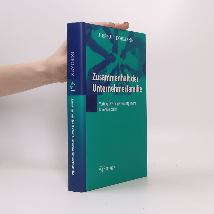 Hermut Kormann Zusammenhalt der Unternehmerfamilie