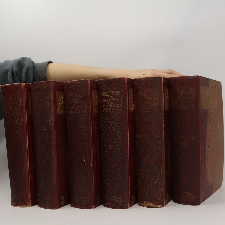 Kolektív autorov Bibliothek des allgemeinen und praktischen Wissens 1-6