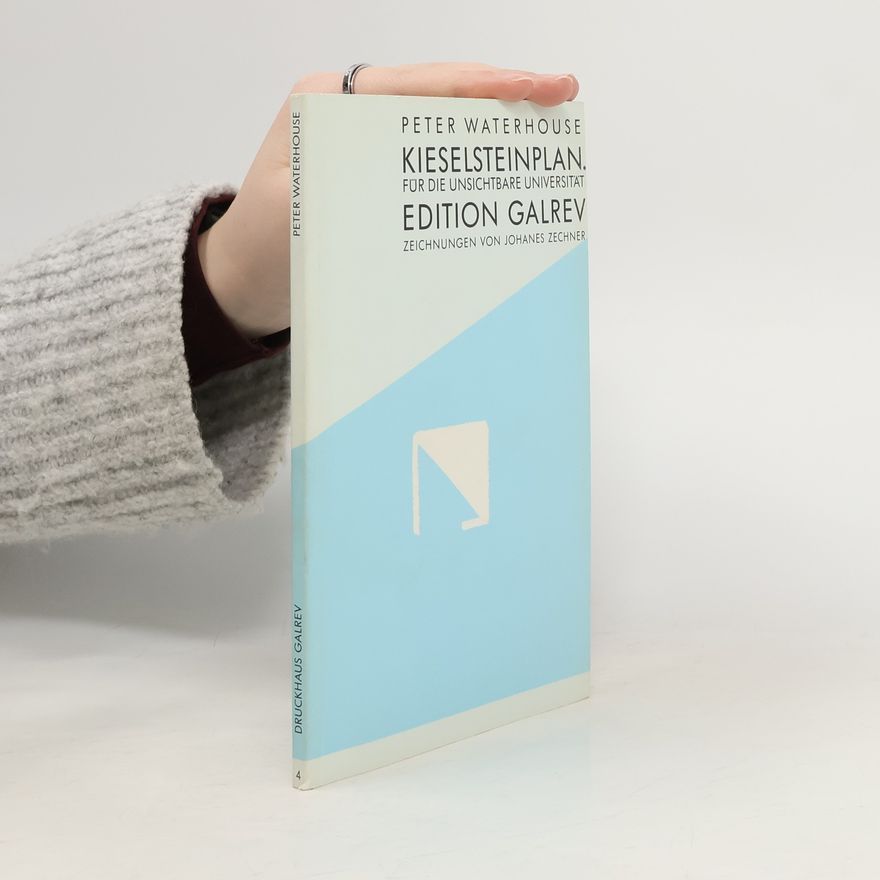 Peter Waterhouse Edition Galrev: Kieselsteinplan
