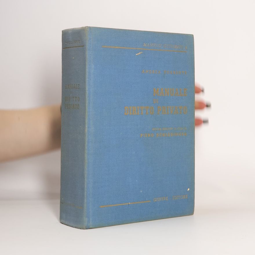 Piero Schlesinger Manuale di diritto privato