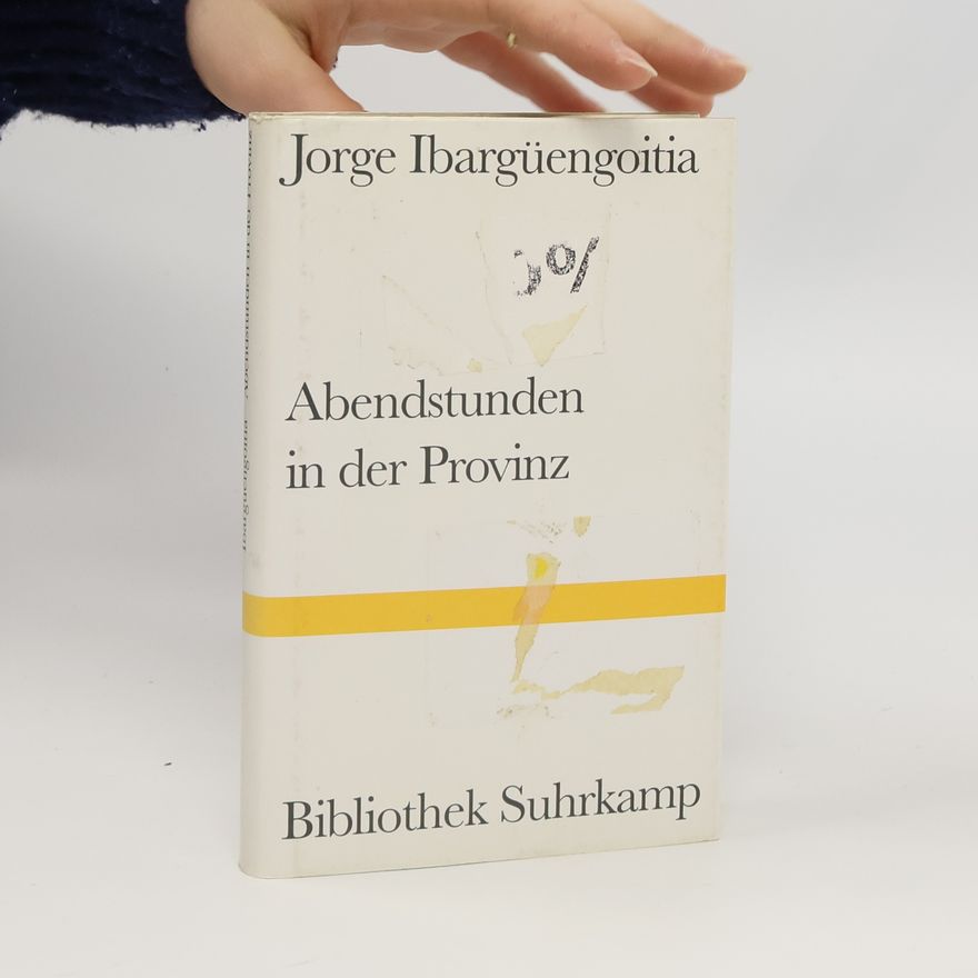 Jorge Ibargüengoitia Abendstunden in der Provinz