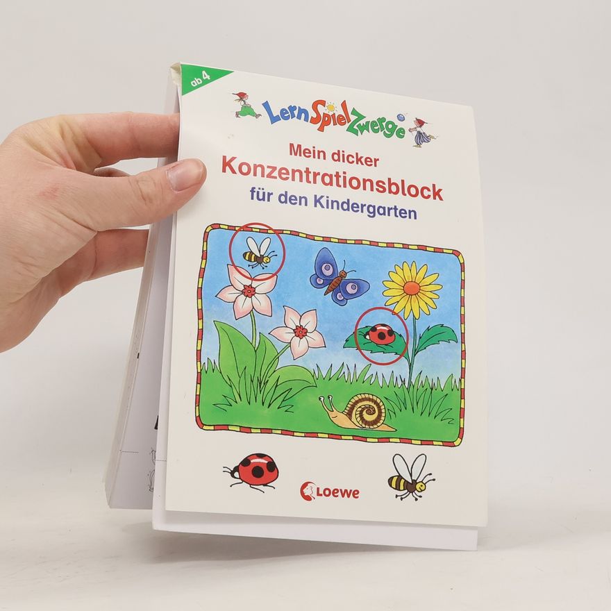 Autorenkollektiv LernSpielZwerge: Mein dicker Konzentrationsblock für den Kindergarten
