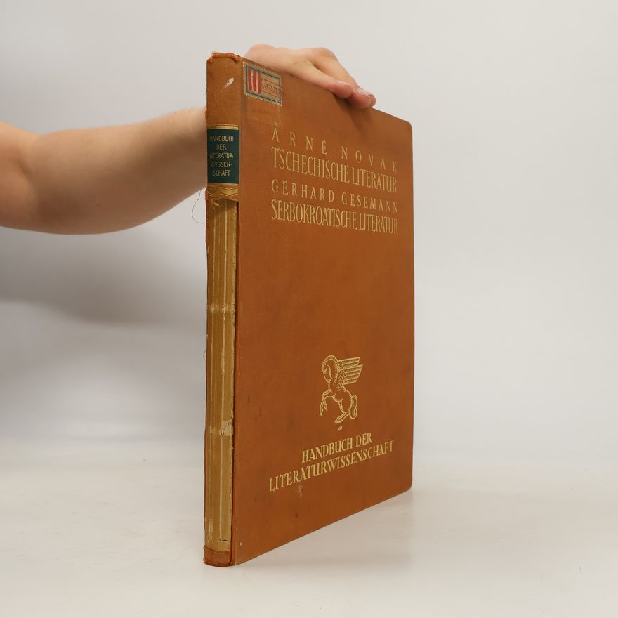 Arne Novák Handbuch der Literaturwissenschaft