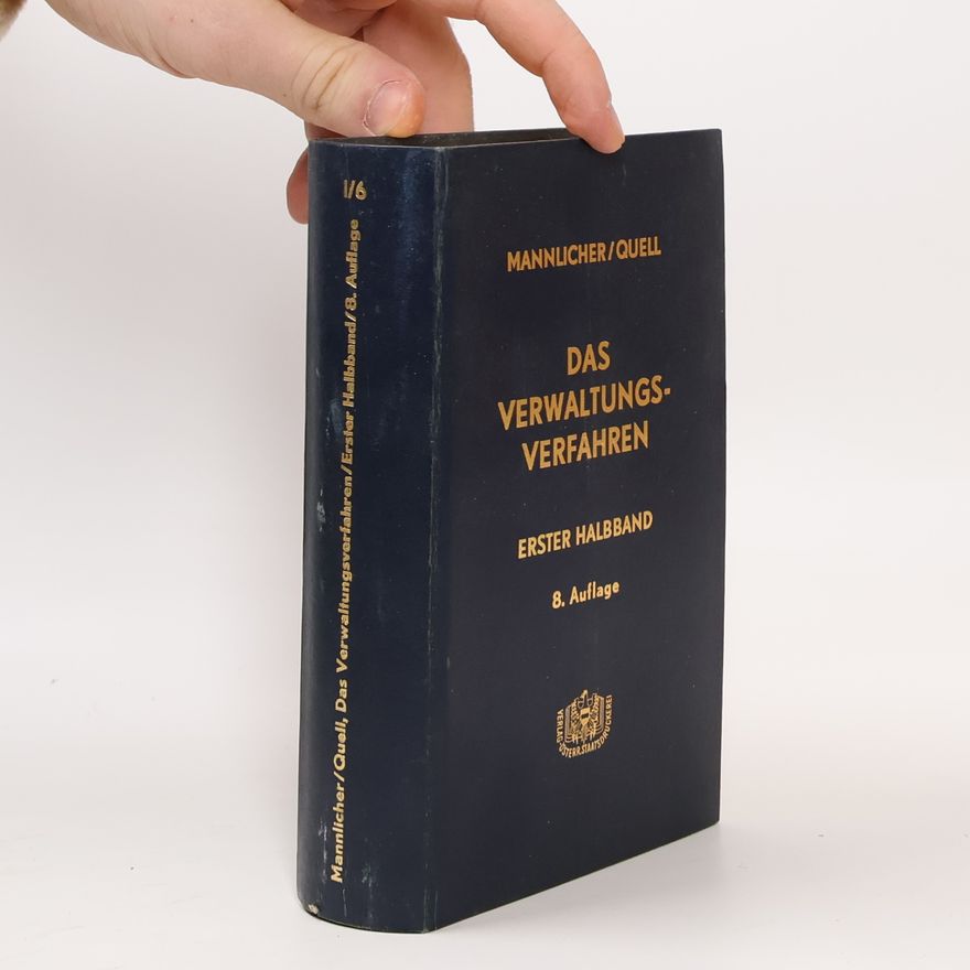 Egbert Mannlicher Das Verwaltungsverfahren