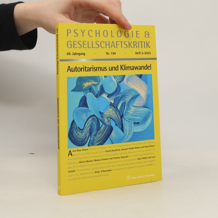 Autorenkollektiv Psychologie & Gesellschaftskritik. Nr.194, Heft 2-2025