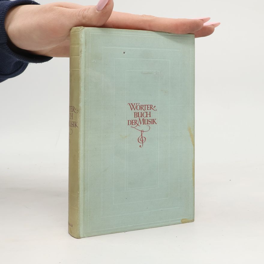 Karl Hasse Wörterbuch der Musik