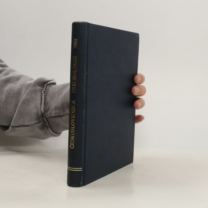 Various authors Československá psychologie 1960