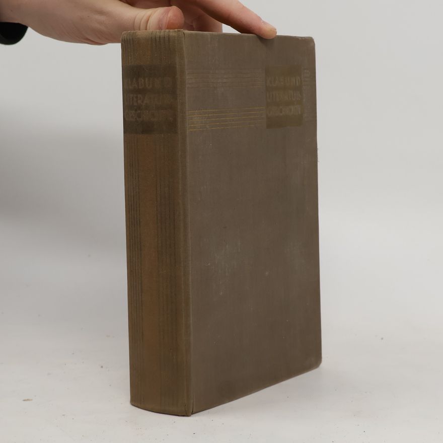 Autorenkollektiv Klabund Literaturgeschichte