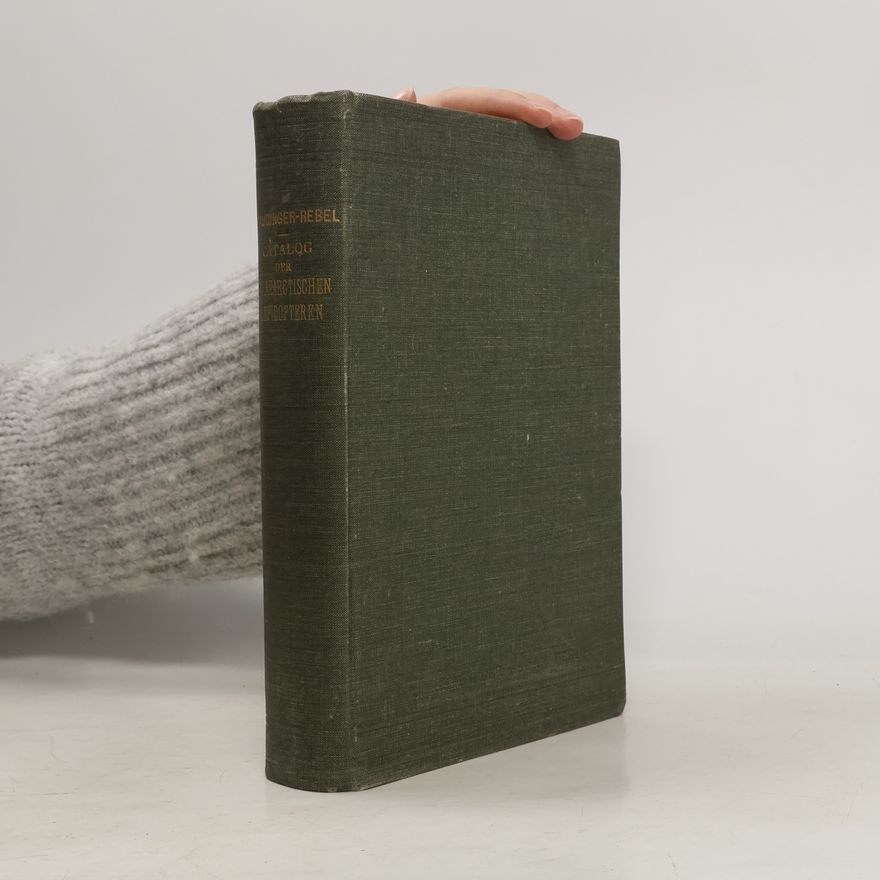 Phil O. Staudinger Catalog der Lepidopteren des Palaearctischen Faunengebietes