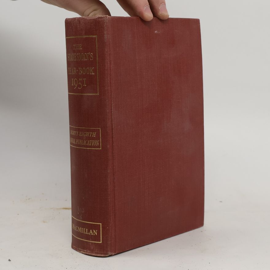 S. H. Steinberg The Statesman´s Year-Boook