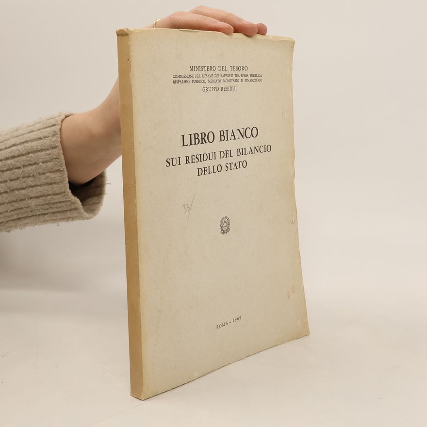 Collectif d'auteurs Libro bianco. Sui residui del bilancio dello stato