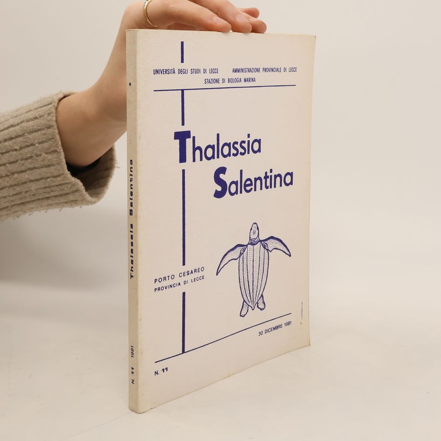 Collectif d'auteurs Thalassia Salentina
