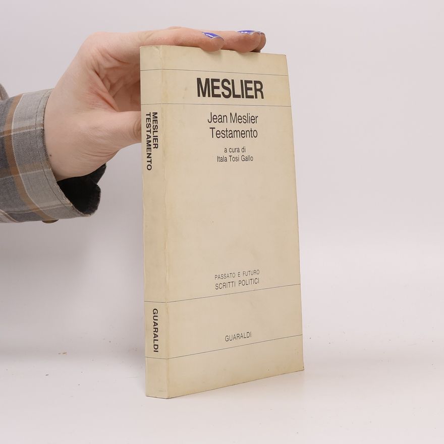 Jean Meslier Testamento