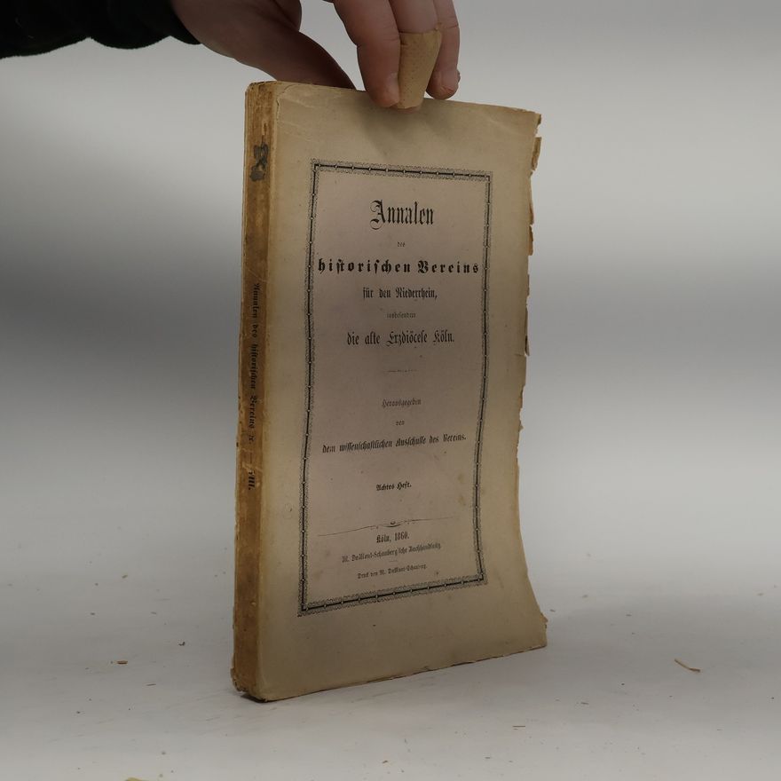 Autorenkollektiv Annalen des Historischen Vereins für den Niederrhein