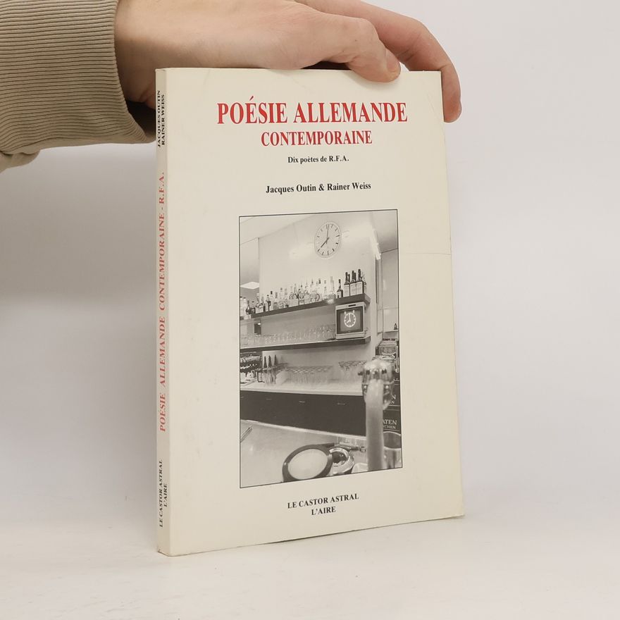 Jacques Outin Poésie allemande contemporaine