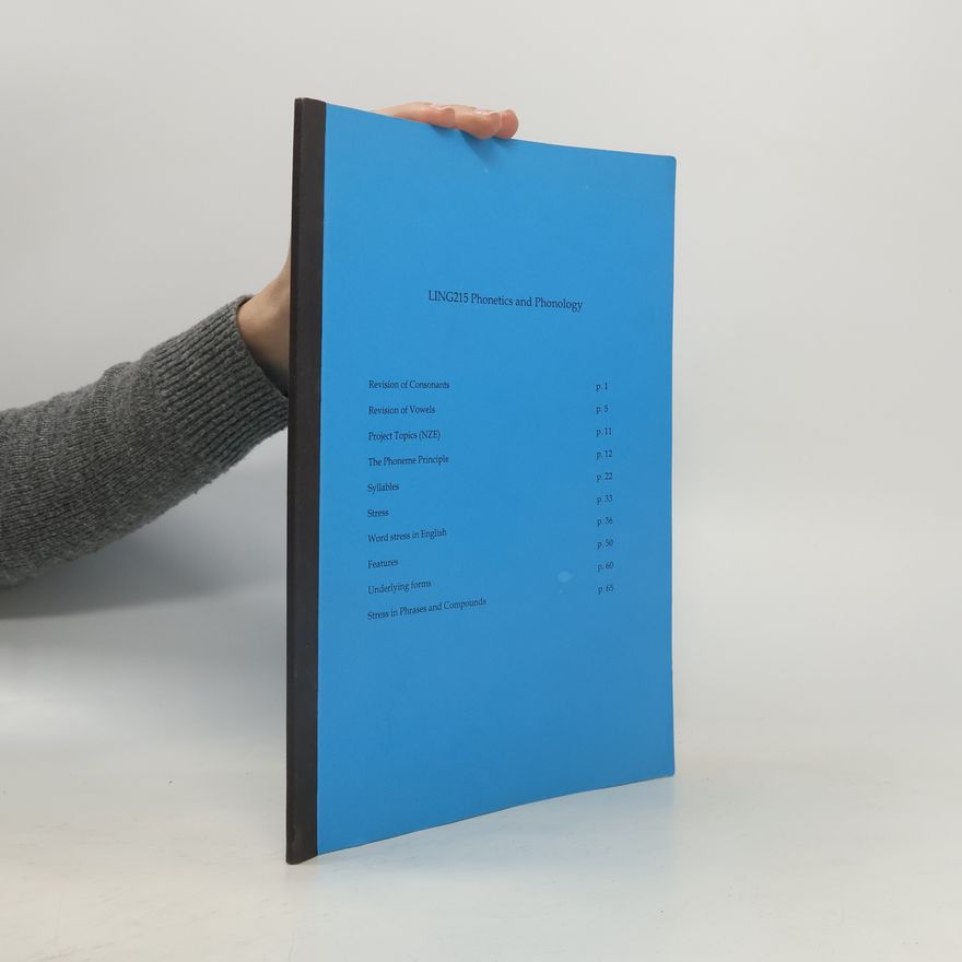 AA.VV. LING215 Phonetics and Phonology