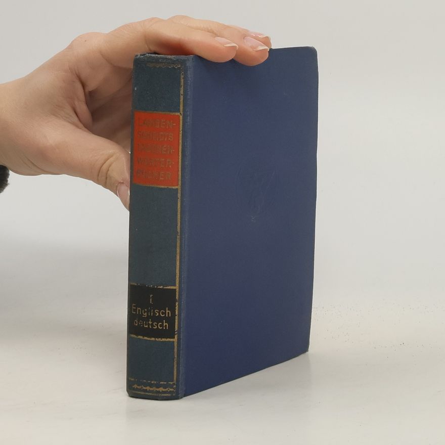 Autorenkollektiv Langenscheidt's Pocket-Dictionary of the English and German Languages / Langenscheidts Taschenwörterbuch der englischen und deutschen Sprache