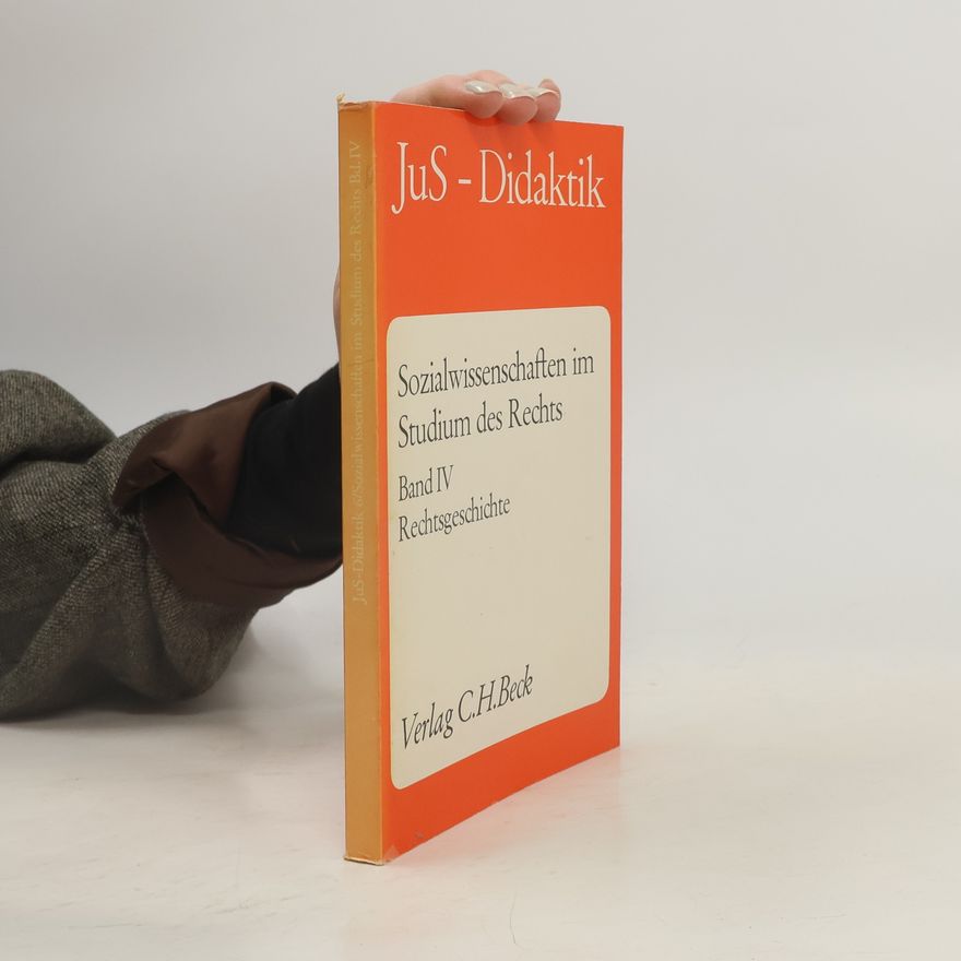 Gerhard Dilcher JuS - Didaktik - 4: Sozialwissenschaften im Studium des Rechts