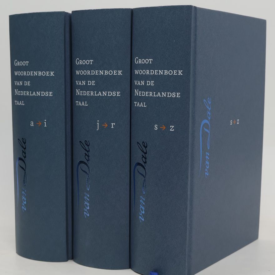 Ton den Boon Groot woordenboek van de Nederlandse taal A-I, J-R, S-Z
