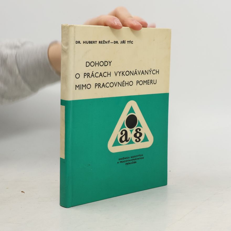 Hubert Režný Dohody o prácach vykonávaných mimo pracovného pomeru