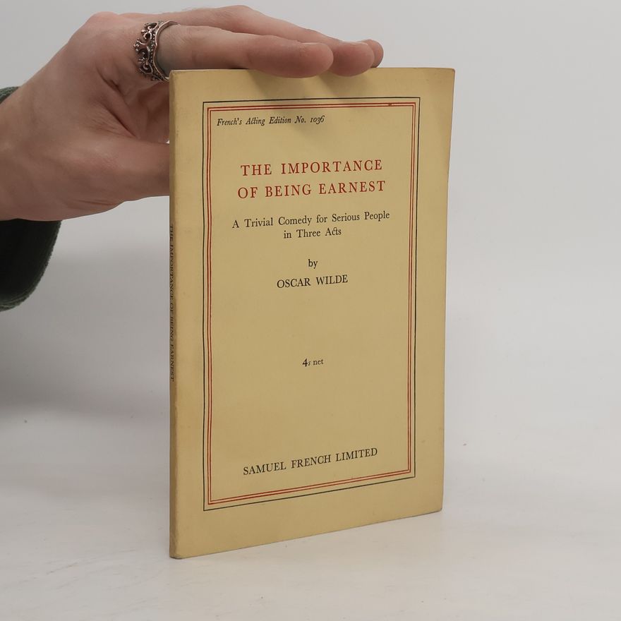 Oscar Wilde The Importance of Being Earnest