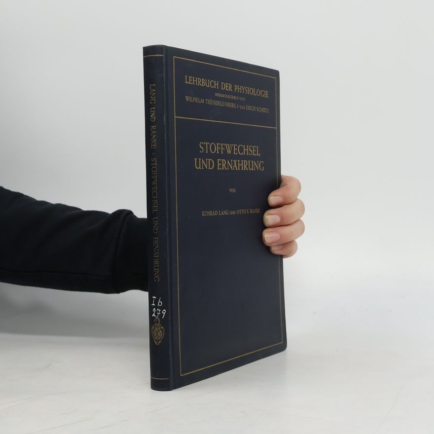 Otto F. Ranke Stoffwechsel und Ernährung