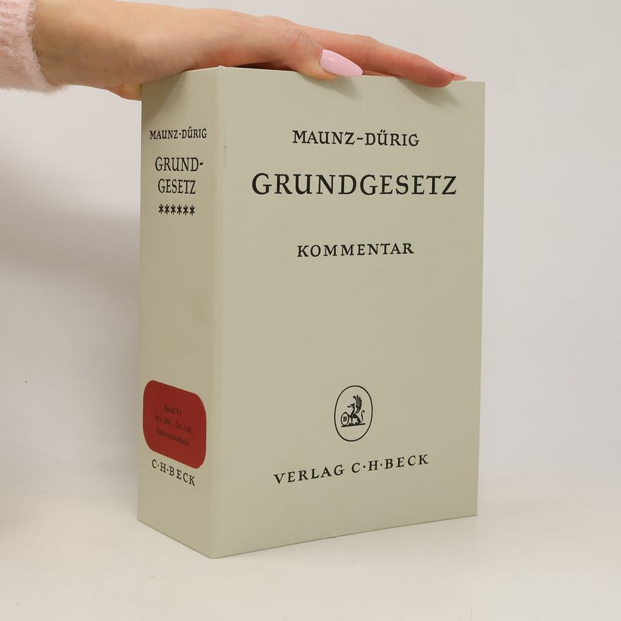 Theodor Maunz Grundgesetz VI.