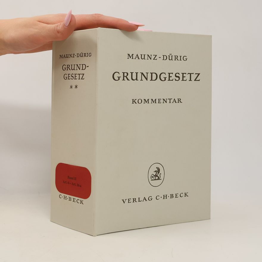 Günter Dürig Grundgesetz II.