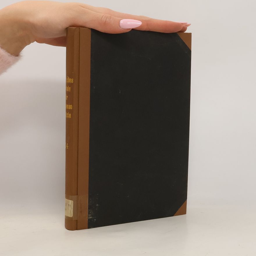 Various authors Archiv für Klinische Medizin