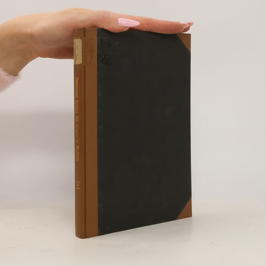 Various authors Deutsches Archiv für Klinische Medizin