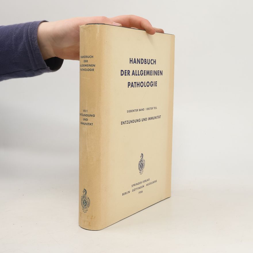AA.VV. Handbuch der Allgemeinen Pathologie VII/1