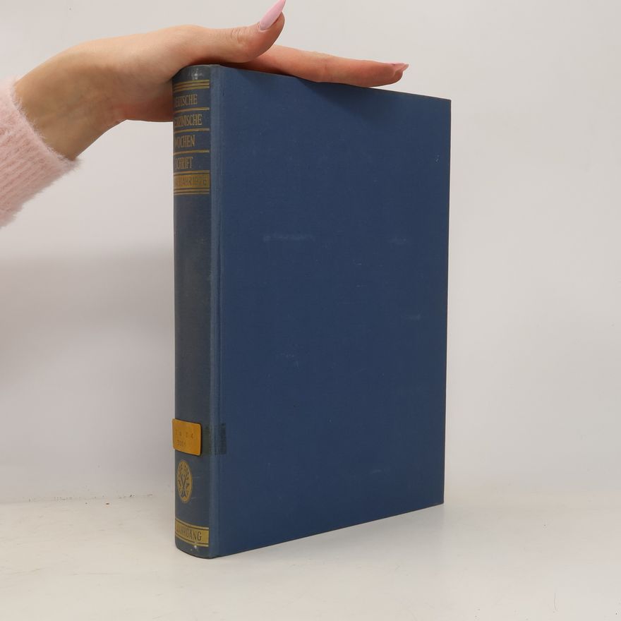 AA.VV. Deutsche Medizinische Wochenschrift 2. Halbjahr