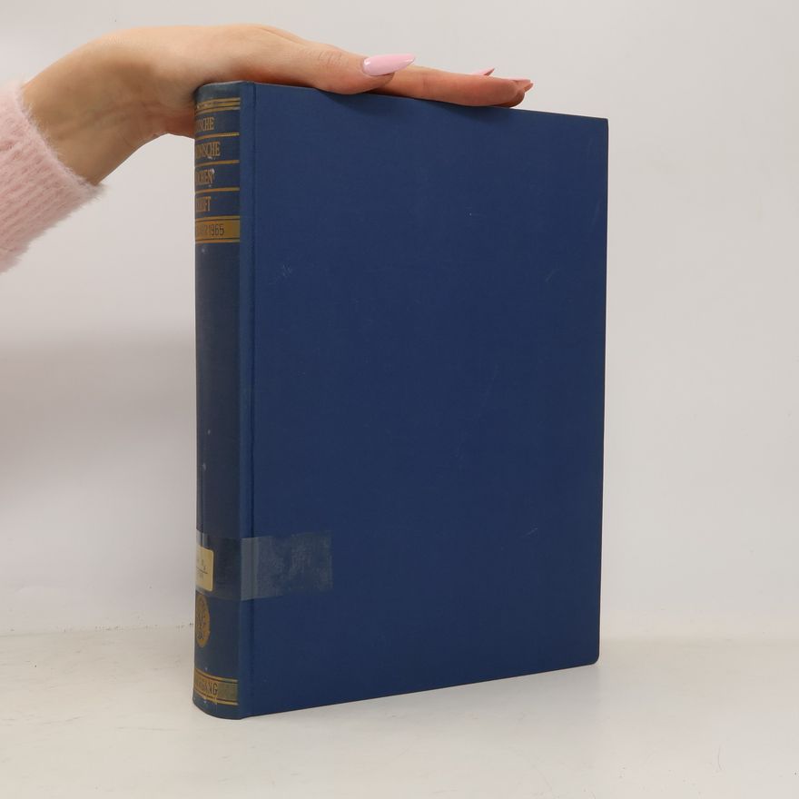 Various authors Deutshce Medizinische Wochenschrift. 90. Jahrgang 1. Halbjahr 1965