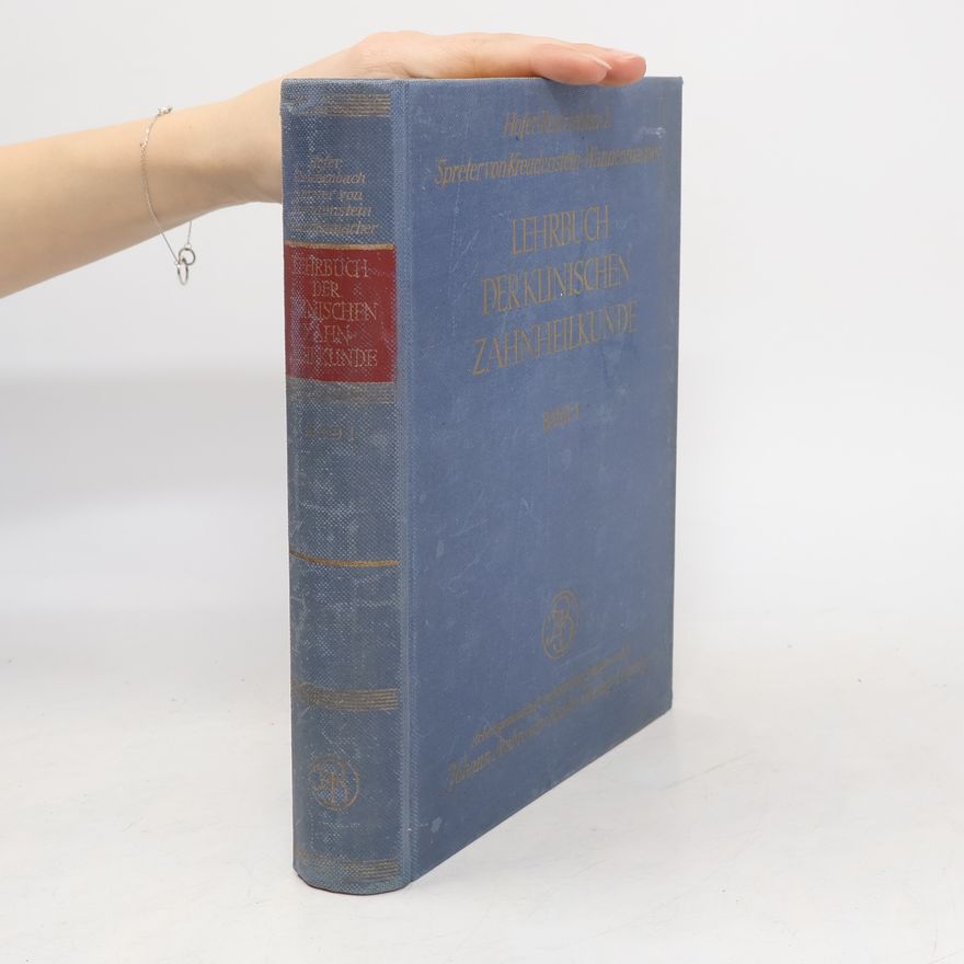 Collectif d'auteurs Lehrbuch der klinischen Zahn-, Mund- und Kieferheilkund. Band 1e