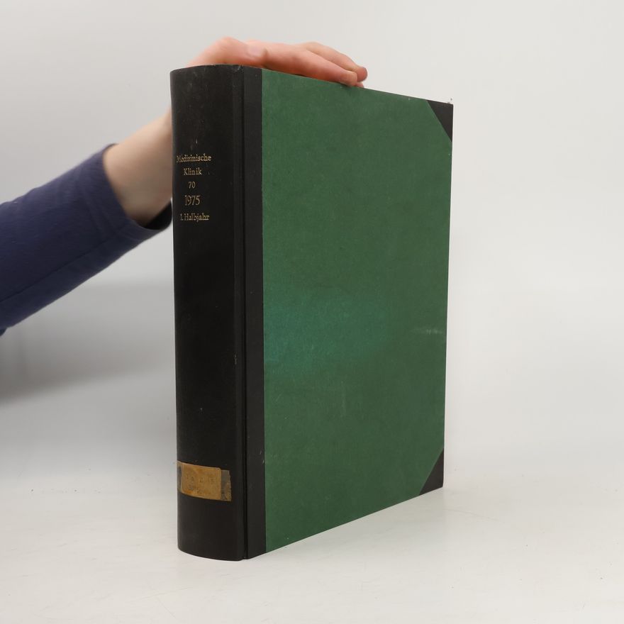 Autorenkollektiv Medizinische Klinik 70, 1975 1. Halbjahr
