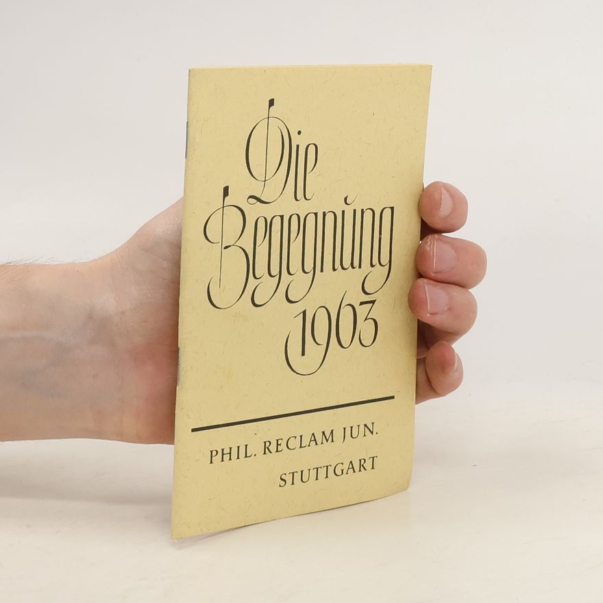 Autorenkollektiv Die Begegnung 1963