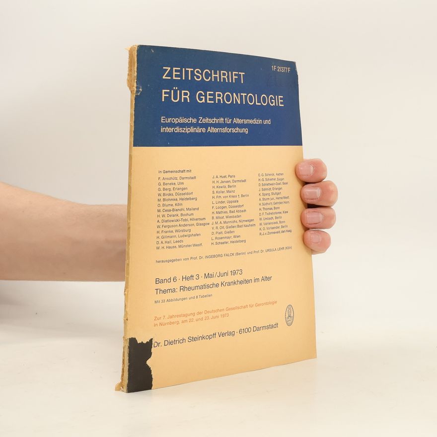 AA.VV. Zeitschrift für Gerontologie 6/3
