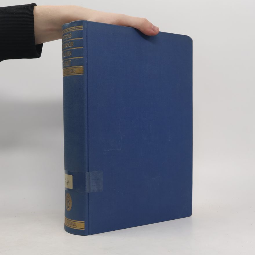 Various authors Deutsche Medizinische Wochenschrift 88. Jahrgang, 2. Halbjahr 1963
