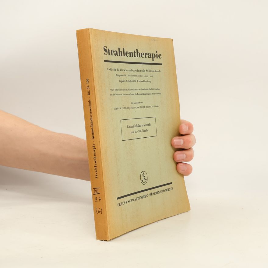 Hans Meyer Strahlentherapie