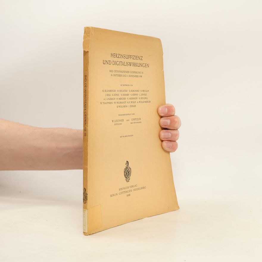 Collectif d'auteurs Herzinsuffizienz und Digitaliswirkungen