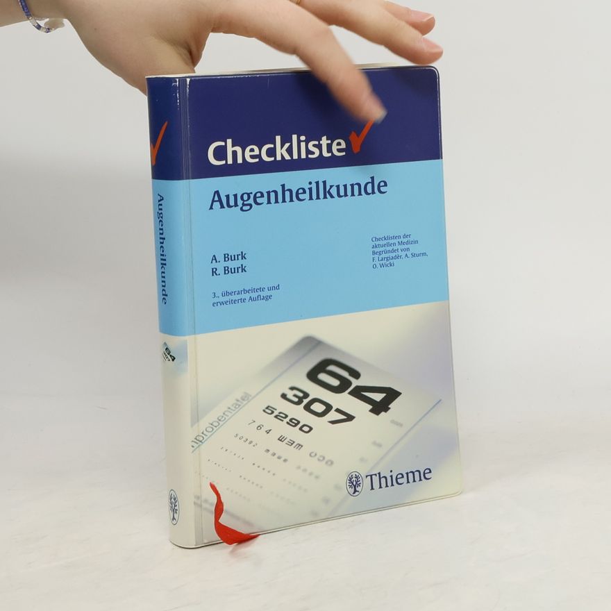 Annelie Burk Checkliste Augenheilkunde