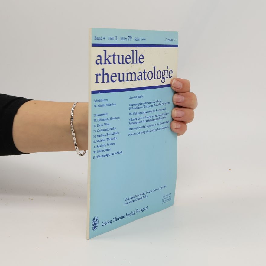 Autorenkollektiv Aktuelle Rheumatologie 4/1