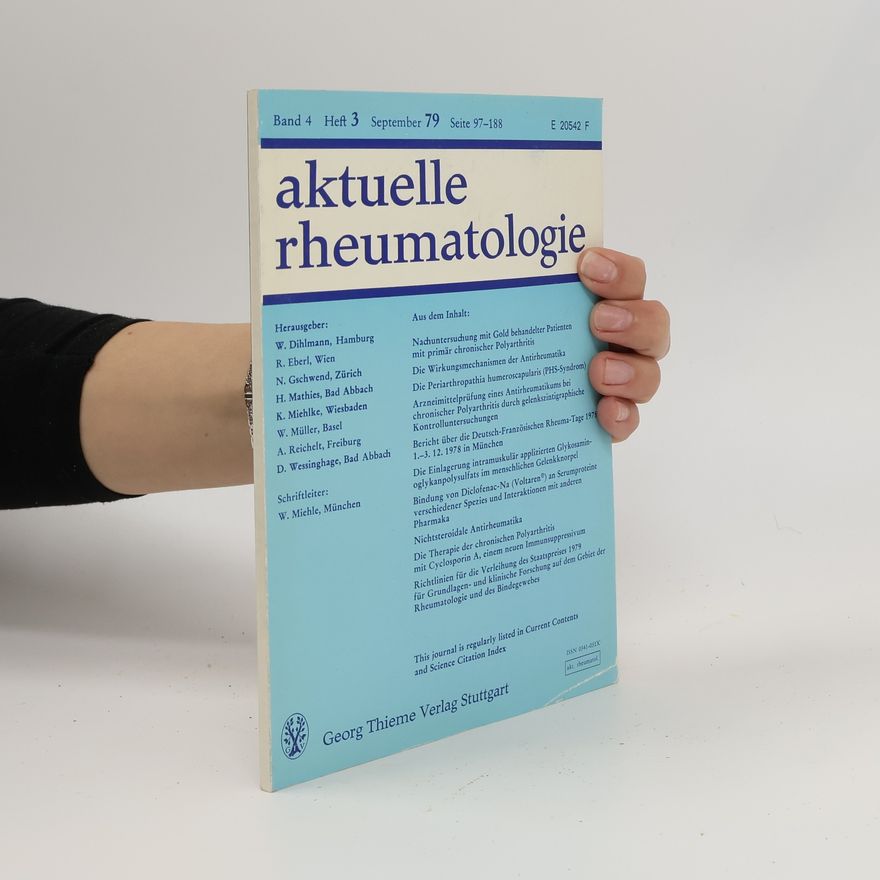 Autorenkollektiv Aktuelle Rheumatologie 4/3