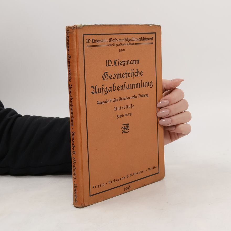 Paul B. Fischer Aufgabensammlung und Leitfaden der Geometrie