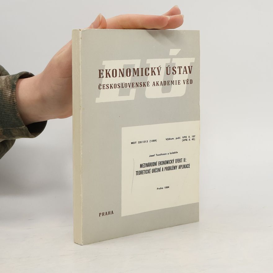 Autores varios Ekonomický ústav československé akademie věd